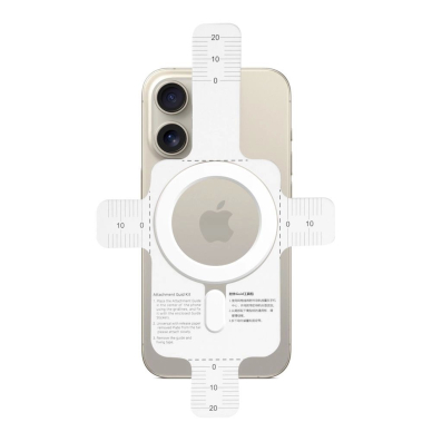 Tech-Protect MMP-100 Žiedas su MagSafe (2 vnt.) – baltas / juodas 3