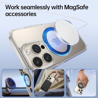 Tech-Protect MMP-100 Žiedas su MagSafe (2 vnt.) – baltas / juodas 4