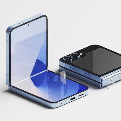 Samsung Galaxy Z Flip 6 Ringke 3in1 apsaugos rinkinys (2 vnt.) 3