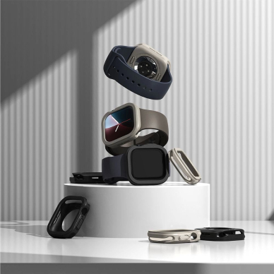 Ringke Air Dėklas skirtas Apple Watch 10 42mm - Juodas 2 Ringke Air Dėklas skirtas Apple Watch 10 42mm - Juodas 2