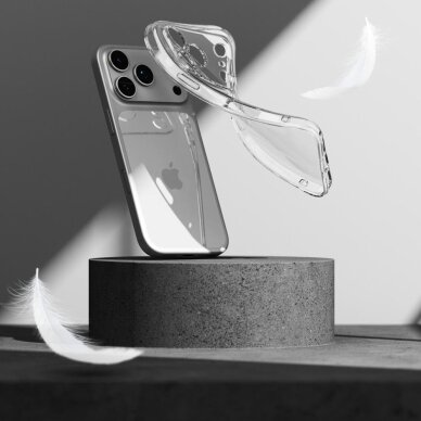 iPhone 17 Pro Max dėklas Ringke Air – skaidrus 5 iPhone 17 Pro Max dėklas Ringke Air – skaidrus 5