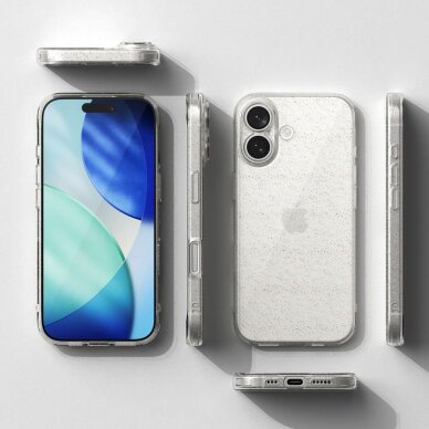 iPhone 17 dėklas Ringke Air – blizgiai skaidrus 4 iPhone 17 dėklas Ringke Air – blizgiai skaidrus 4