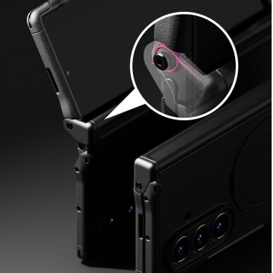 Samsung Galaxy Z Fold7 Ringke Alles Magnetic MagSafe dėklas – juodas 6 Samsung Galaxy Z Fold7 Ringke Alles Magnetic MagSafe dėklas – juodas 6