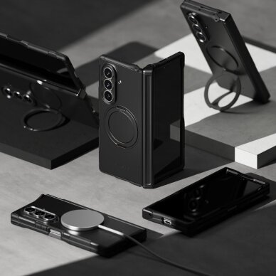 Samsung Galaxy Z Fold7 Ringke Alles Magnetic MagSafe dėklas – juodas 7 Samsung Galaxy Z Fold7 Ringke Alles Magnetic MagSafe dėklas – juodas 7