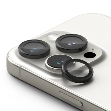 Ringke kameros rėmelio apsauga (2 vnt.) skirtas iPhone 16 Pro / 16 Pro Max – juoda 2