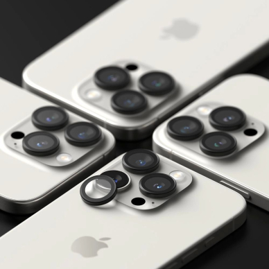 Ringke kameros rėmelio apsauga (2 vnt.) skirtas iPhone 16 Pro / 16 Pro Max – juoda 5