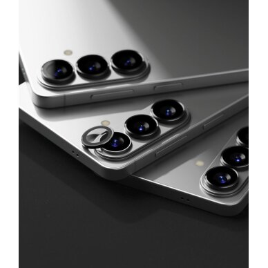 Samsung Galaxy S26 / S26+ Ringke Camera Frame Protector kameros rėmelio apsauga (2 vnt.) – juoda 5