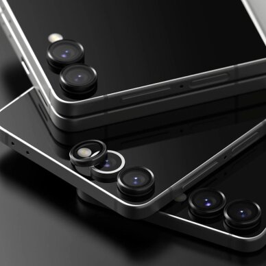 Samsung Galaxy Z Flip 7 Ringke Camera Frame Protector kameros apsauga, 2 vnt. – juoda 4 Samsung Galaxy Z Flip 7 Ringke Camera Frame Protector kameros apsauga, 2 vnt. – juoda 4
