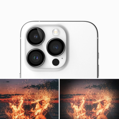 Ringke kameros rėmelio apsauga skirtas iPhone 15 Pro Max – juoda 5