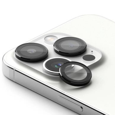 Ringke kameros rėmelio apsauga skirtas iPhone 15 Pro Max – juoda