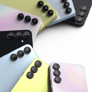 Ringke kameros rėmelio apsauga skirtas Samsung Galaxy A35 / A55 5G – juoda 5