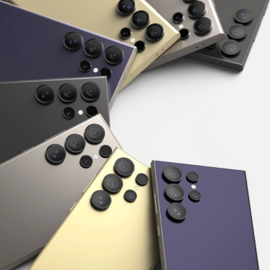 Ringke kameros rėmelio apsauga skirtas Samsung Galaxy S24 Ultra – juoda 4