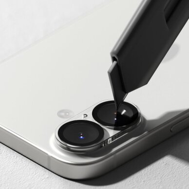 iPhone 17 Ringke Camera Full Cover kameros apsauga, 2 vnt. – juoda 4