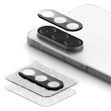 Ringke pilna kameros apsauga (2 vnt.) skirtas Samsung Galaxy A56 5G – juoda 2