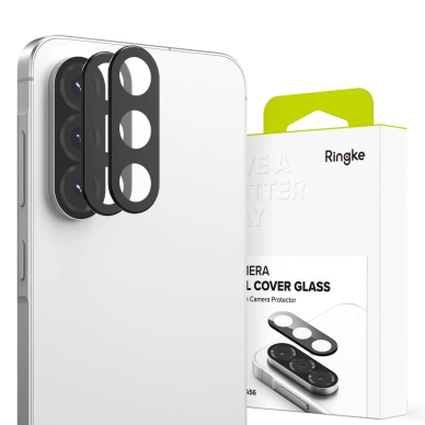 Ringke pilna kameros apsauga (2 vnt.) skirtas Samsung Galaxy A56 5G – juoda