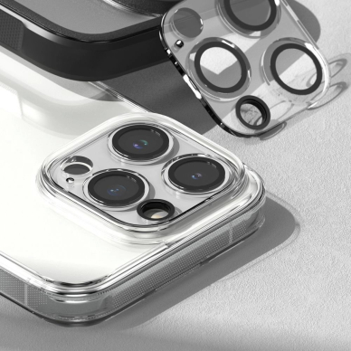 Ringke kameros apsauga (2 vnt.) grūdintas stiklas skirtas iPhone 15 Pro Max 4