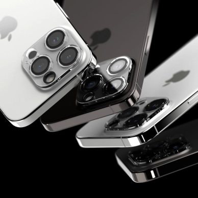 Ringke kameros apsauga (2 vnt.) grūdintas stiklas skirtas iPhone 15 Pro Max 7
