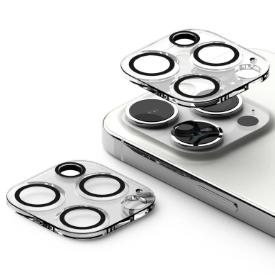 Ringke kameros apsauga (2 vnt.) grūdintas stiklas skirtas iPhone 15 Pro