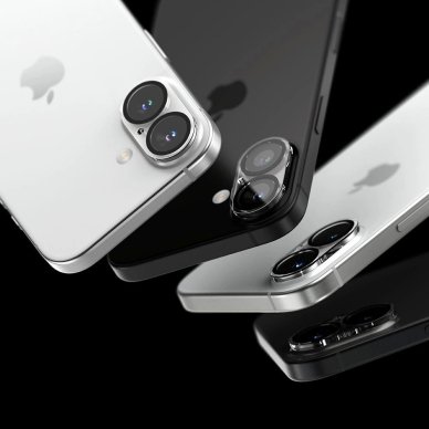 Ringke kameros apsauga (2 vnt.) grūdintas stiklas skirtas iPhone 16 / 16 Plus 5