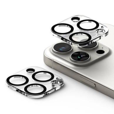 Ringke kameros apsauga (2 vnt.) grūdintas stiklas skirtas iPhone 16 Pro / 16 Pro Max 1
