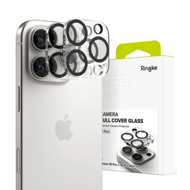 Ringke kameros apsauga (2 vnt.) grūdintas stiklas skirtas iPhone 16 Pro / 16 Pro Max