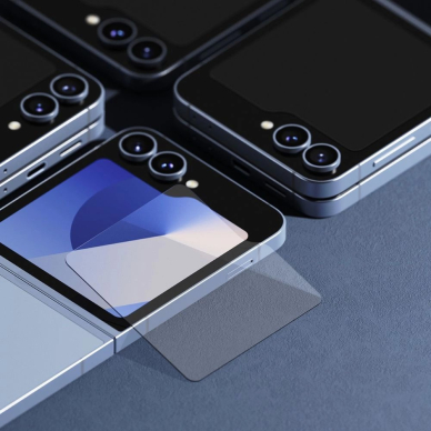Samsung Galaxy Z Flip 6 Ringke viršelio ekrano grūdintas stiklas (2 vnt.) 6