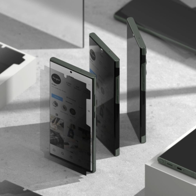 Samsung Galaxy S23 Ultra Privatumo plėvelė Ringke Dual Easy 4