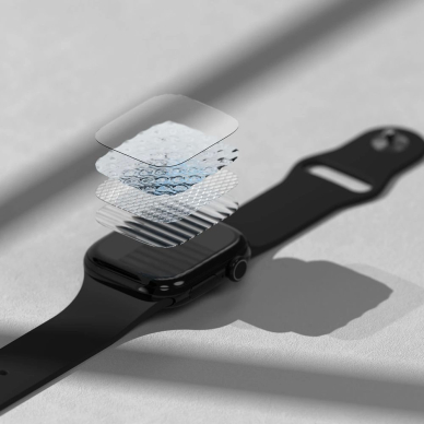 Apple Watch 10 46 mm Permatoma apsauginė plėvelė Ringke Dual Easy Pro 2 vnt. 5
