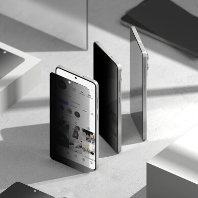 Samsung Galaxy S25 Edge Ringke Easy Slide 2-pack privatumo stiklas 4