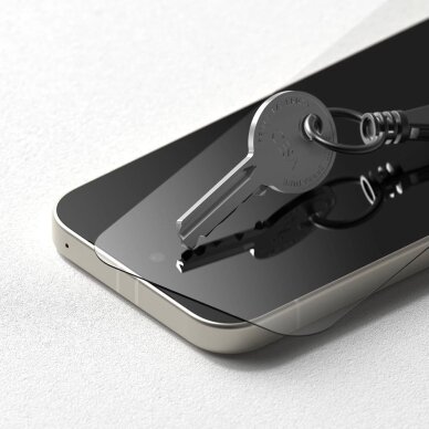 Google Pixel 9A Ringke Easy Slide grūdintas stiklas, 2 vnt. 4 Google Pixel 9A Ringke Easy Slide grūdintas stiklas, 2 vnt. 4