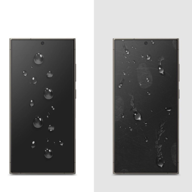 Ringke Easy Slide (2 vnt.) grūdintas stiklas skirtas Samsung Galaxy S24 Ultra 4