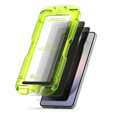 Samsung Galaxy S26+ Ringke Easy Slide Privacy grūdintas stiklas (2 vnt.) 1
