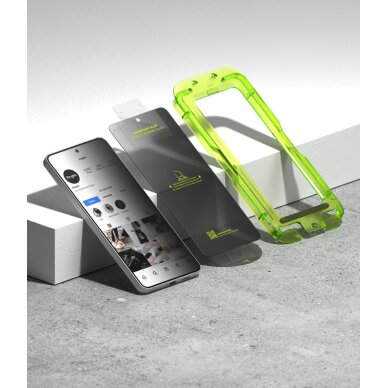 Samsung Galaxy S26+ Ringke Easy Slide Privacy grūdintas stiklas (2 vnt.) 3 Samsung Galaxy S26+ Ringke Easy Slide Privacy grūdintas stiklas (2 vnt.) 3