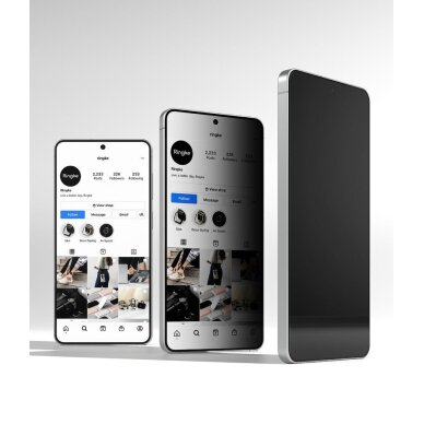 Samsung Galaxy S26 Ringke Easy Slide Privacy grūdintas stiklas (2 vnt.) 2 Samsung Galaxy S26 Ringke Easy Slide Privacy grūdintas stiklas (2 vnt.) 2