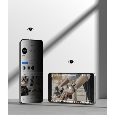Samsung Galaxy S26 Ringke Easy Slide Privacy grūdintas stiklas (2 vnt.) 5 Samsung Galaxy S26 Ringke Easy Slide Privacy grūdintas stiklas (2 vnt.) 5
