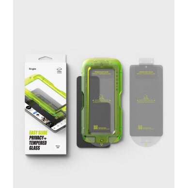 Samsung Galaxy S26 Ringke Easy Slide Privacy grūdintas stiklas (2 vnt.) 6 Samsung Galaxy S26 Ringke Easy Slide Privacy grūdintas stiklas (2 vnt.) 6