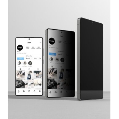 Samsung Galaxy S26 Ultra Ringke Easy Slide Privacy grūdintas stiklas (2 vnt.) 2