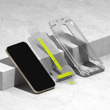 Google Pixel 9 / 9 Pro Ringke Easy Slide grūdintas stiklas (2 vnt.) 2