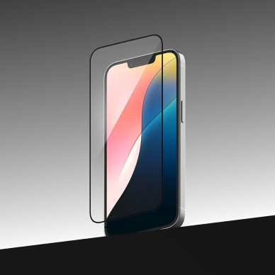 Ringke Easy Slide grūdintas stiklas (2 vnt.) skirtas iPhone 13 / 13 Pro / 14 / 16e – skaidrus 2