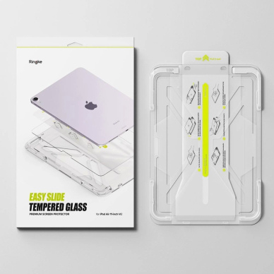 iPad Air 11" 2024 (6 kartos) Ringke Easy Slide grūdintas stiklas 6