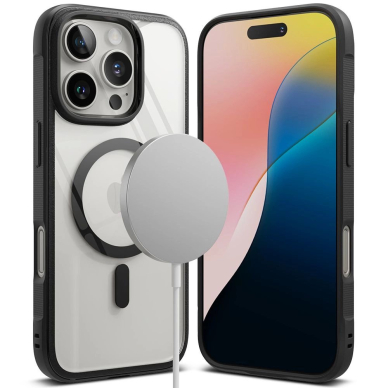 Ringke Fusion Bold MagSafe Dėklas skirtas iPhone 16 Pro Max - Juodas 1