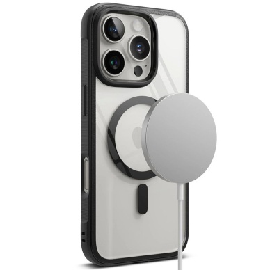 Ringke Fusion Bold MagSafe Dėklas skirtas iPhone 16 Pro Max - Juodas 3