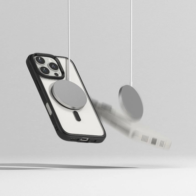 Ringke Fusion Bold MagSafe Dėklas skirtas iPhone 16 Pro Max - Juodas 4