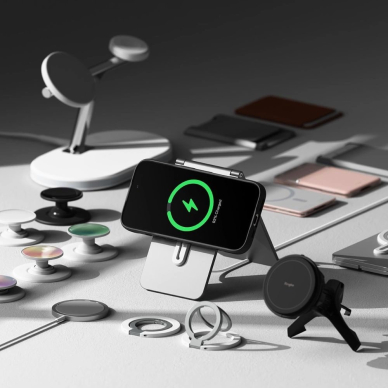 Ringke Fusion Bold MagSafe Dėklas skirtas iPhone 16 Pro Max - Juodas 7