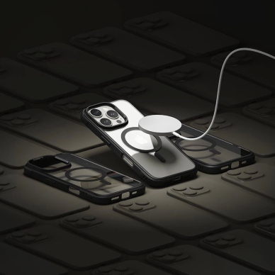 Ringke Fusion Bold MagSafe Dėklas skirtas iPhone 16 Pro Max - Juodas 8 Ringke Fusion Bold MagSafe Dėklas skirtas iPhone 16 Pro Max - Juodas 8