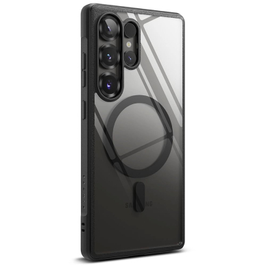 Ringke Fusion Bold MagSafe Dėklas skirtas Samsung Galaxy S25 Ultra - Juodas 3