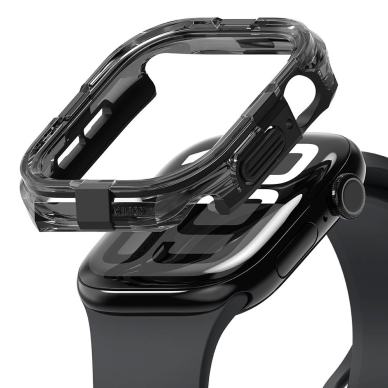 Ringke Fusion Bumper Dėklas skirtas Apple Watch 10 46mm - Juodas 1 Ringke Fusion Bumper Dėklas skirtas Apple Watch 10 46mm - Juodas 1