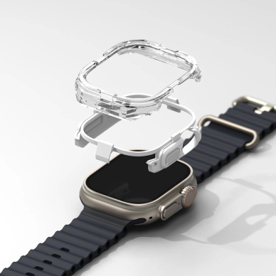 Ringke Fusion Bumper Dėklas skirtas Apple Watch Ultra 49mm - Juodas 4