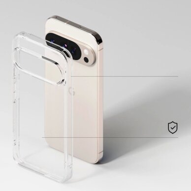 Google Pixel 10 / 10 Pro dėklas Ringke Fusion – skaidrus 3