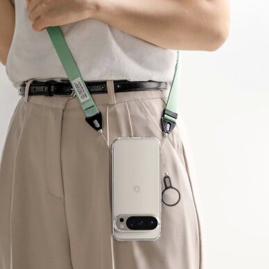 Google Pixel 10 Plus XL dėklas Ringke Fusion – skaidrus 6